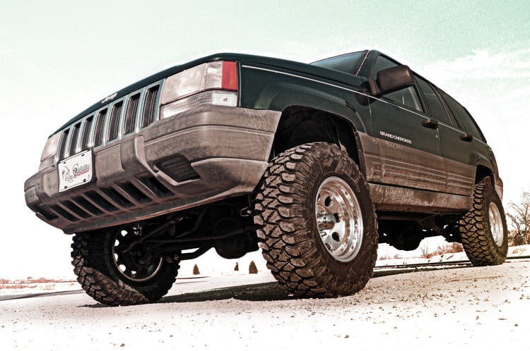 3.5 Inch Lift Kit V-6 Motor Jeep Grand Cherokee ZJ 2WD/4WD (1993-1998) Rough Country