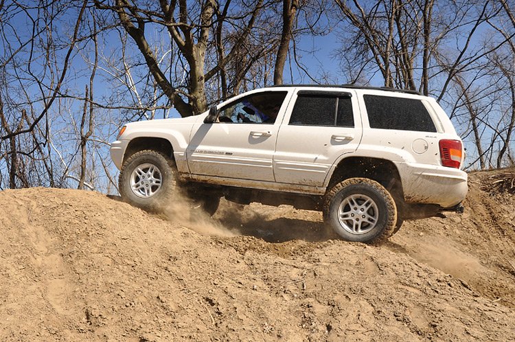 4 Inch Jeep X-Series Suspension Lift Kit 99-04 Grand Cherokee WJ 4WD Rough Country