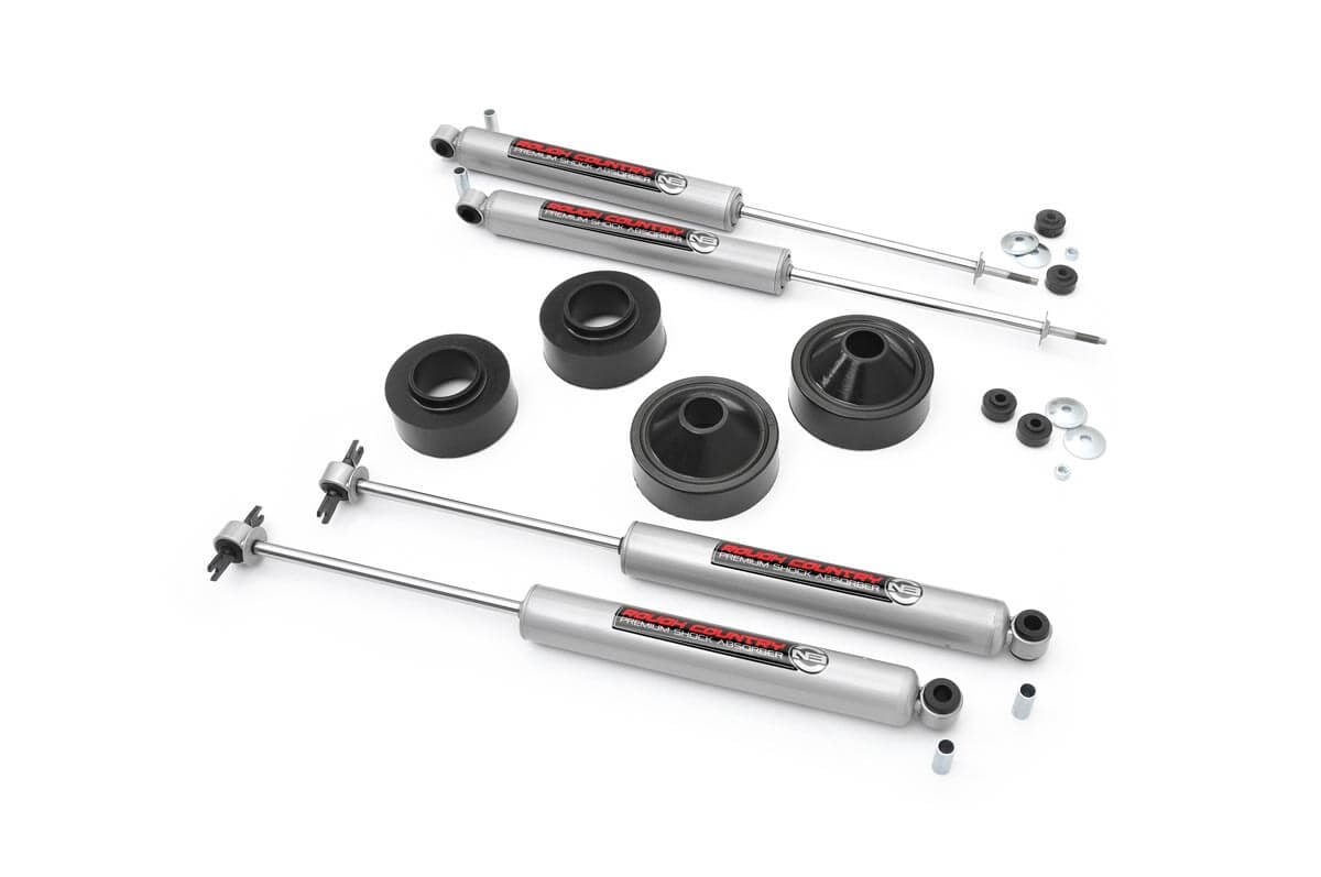 1.75 Inch Lift Kit N3 Jeep Wrangler JK/Wrangler Unlimited (2007-2018) Rough Country