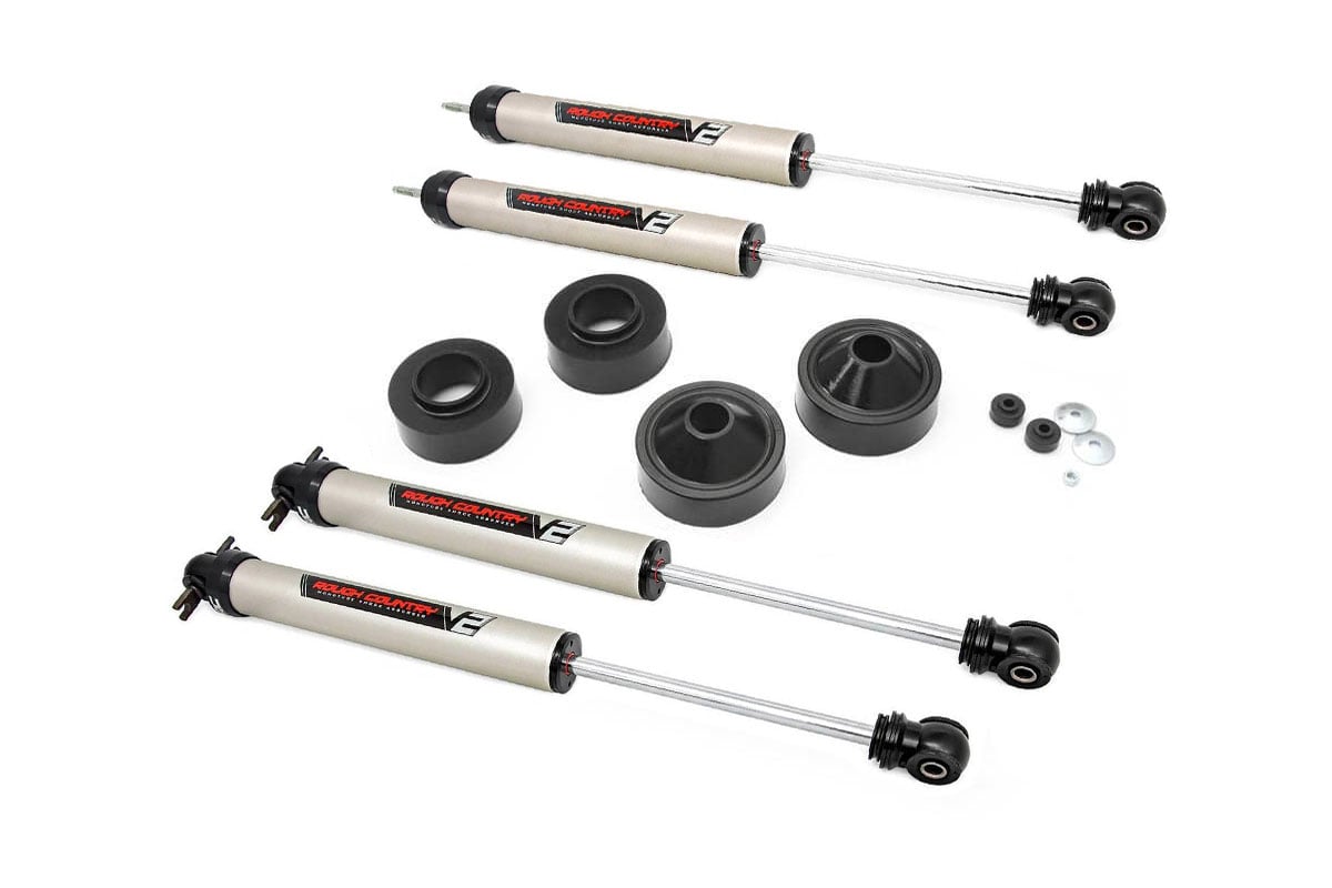 1.75 Inch Lift Kit V2 Jeep Wrangler JK/Wrangler Unlimited (2007-2018) Rough Country