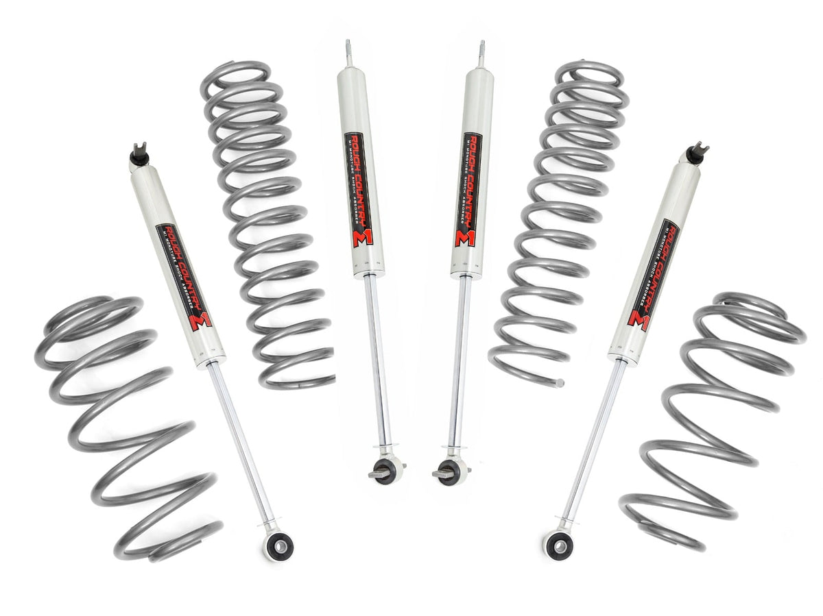 2.5 Inch Lift Kit 6 Cyl M1 Jeep Wrangler TJ (97-06)/Wrangler Unlimited (04-06) Rough Country