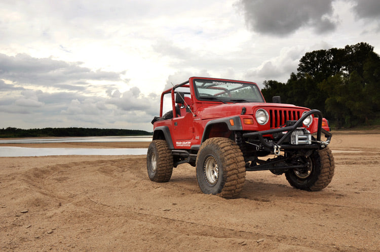 6 Inch Lift Kit Long Arm M1 Jeep Wrangler TJ 4WD (1997-2006) Rough Country