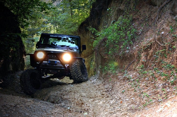 4 Inch Lift Kit X-Series M1 Jeep Wrangler TJ (97-06)/Wrangler Unlimited (04-06) Rough Country