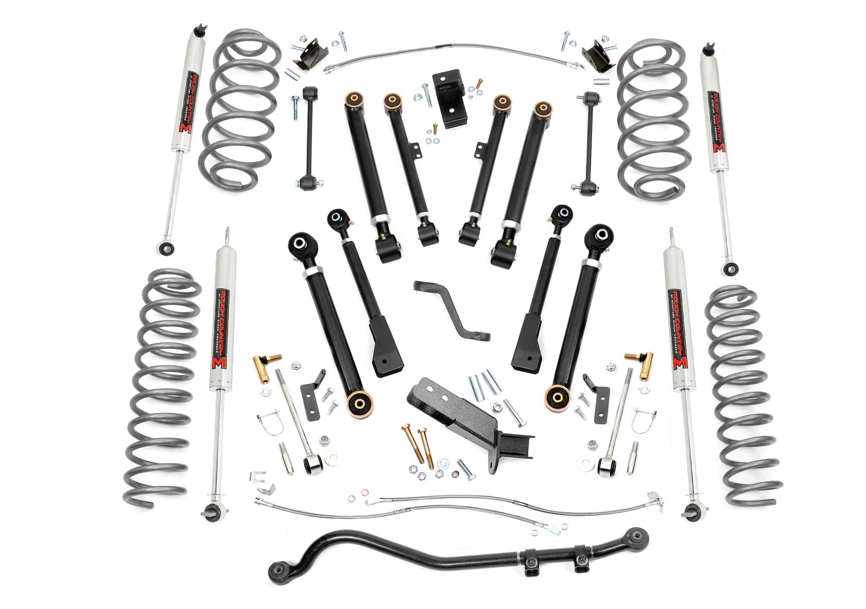 6 Inch Lift Kit X-Series M1 Jeep Wrangler TJ (97-06)/Wrangler Unlimited (04-06) Rough Country
