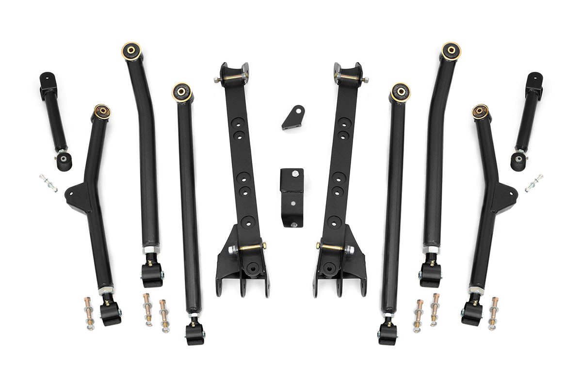 4-6 Inch Jeep Long Arm Upgrade Kit 97-06 Wrangler TJ Rough Country