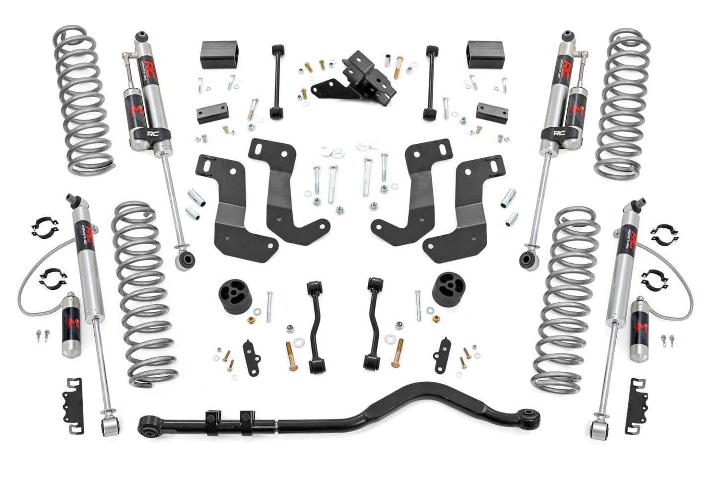 3.5 Inch Lift Kit C/A Drop Stage 1 M1R Jeep Wrangler Unlimited (18-23) Rough Country