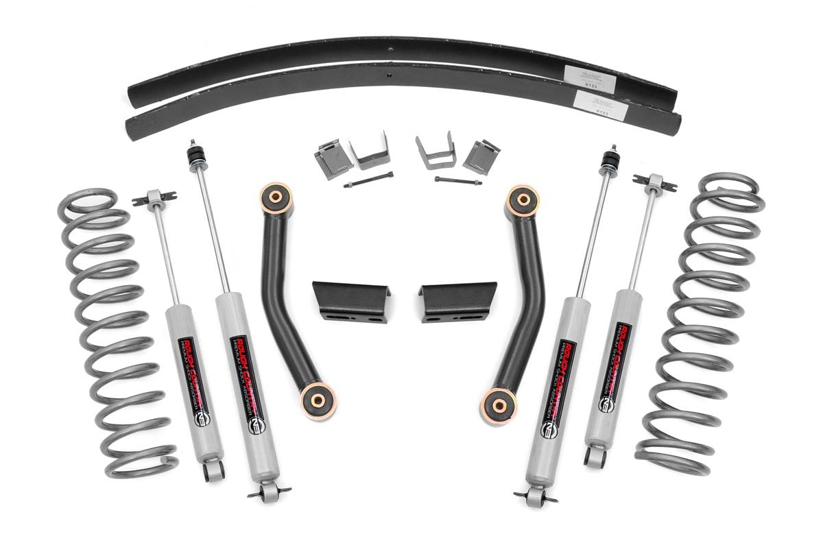 3 Inch Lift Kit Series II RR AAL Jeep Cherokee XJ 2WD/4WD (1984-2001) Rough Country