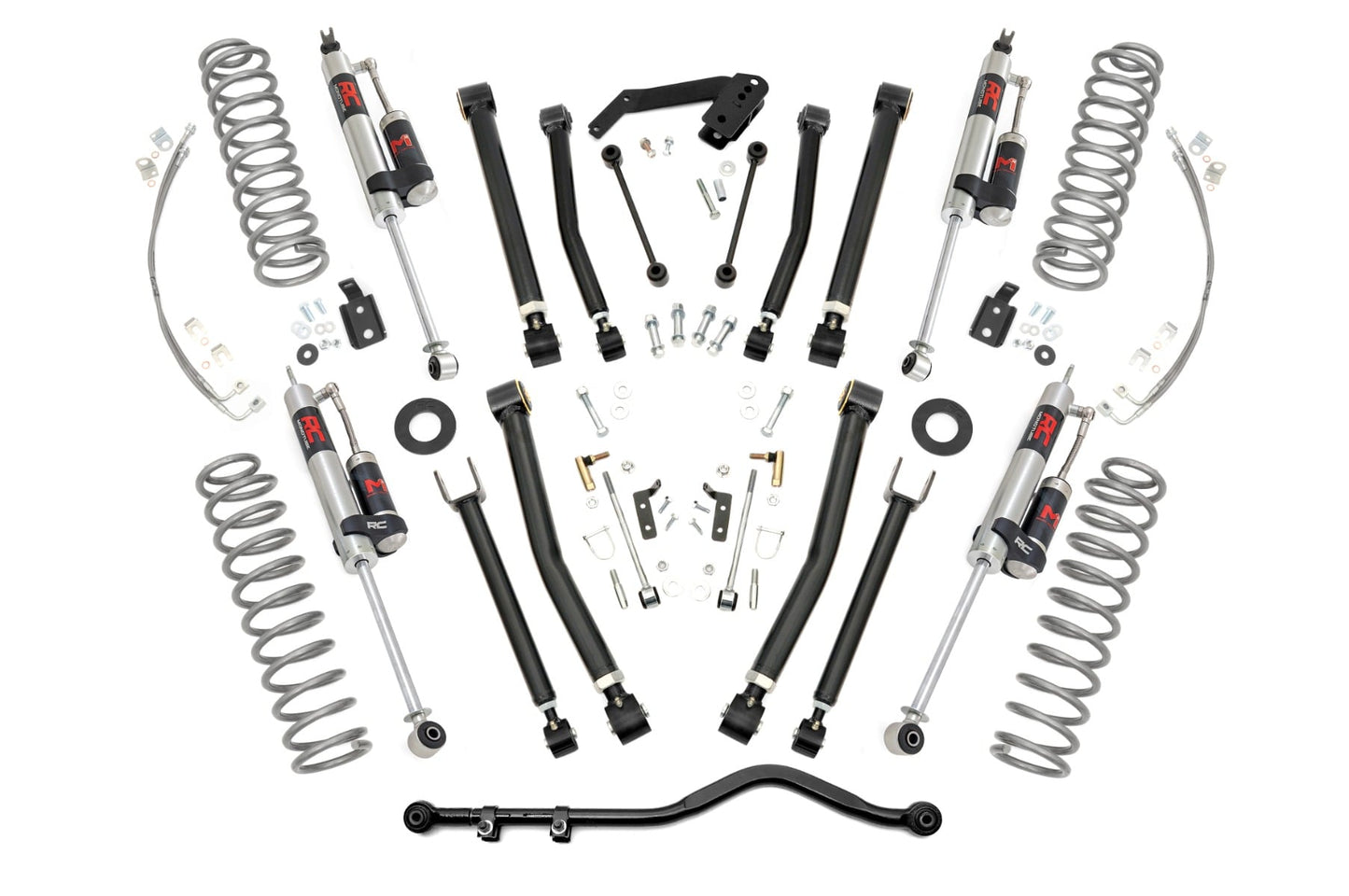 4 Inch Lift Kit X-Series M1R Jeep Wrangler JK 4WD (2007-2018) Rough Country