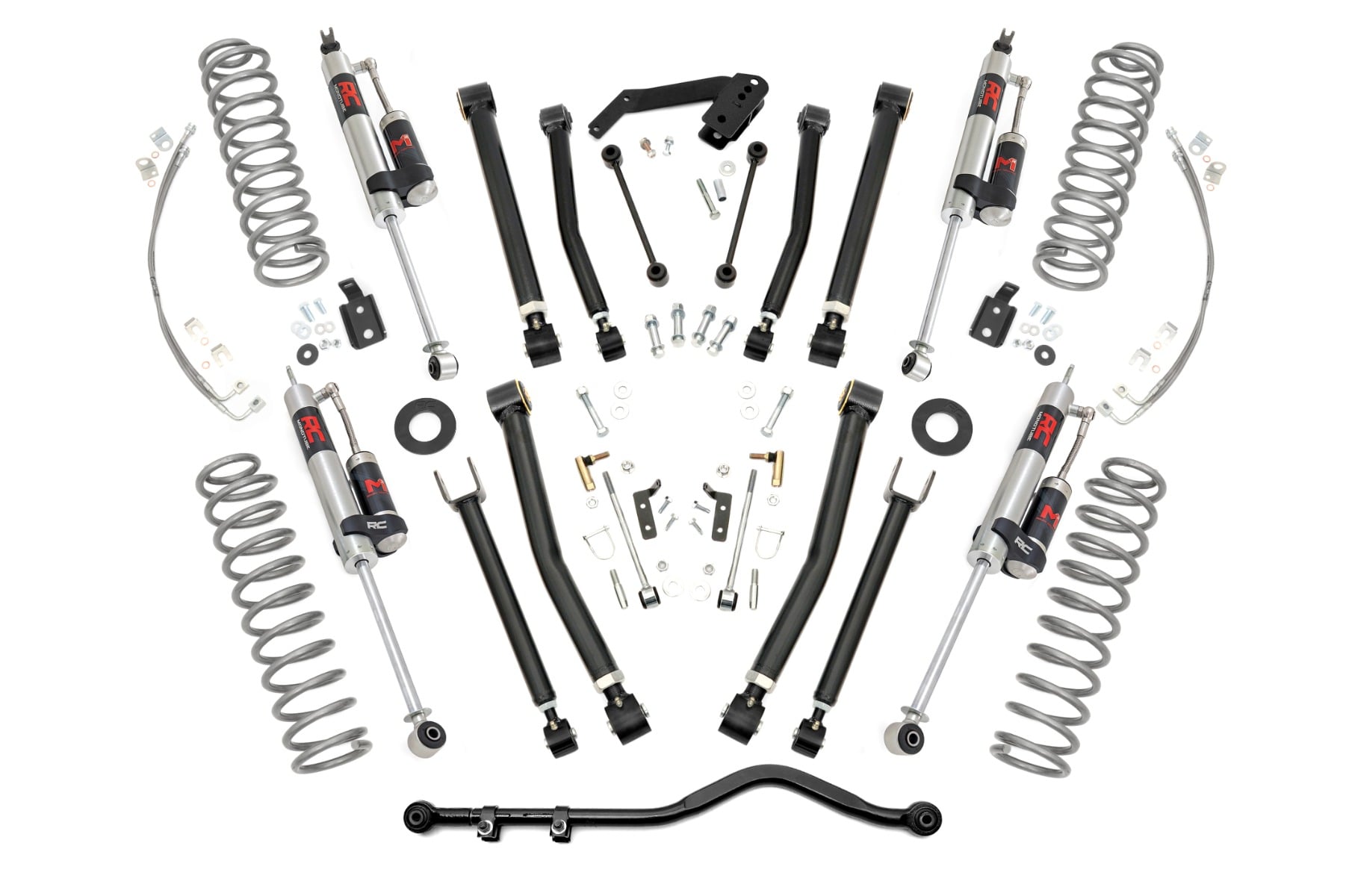 4 Inch Lift Kit X-Series M1R Jeep Wrangler JK 4WD (2007-2018) Rough Country