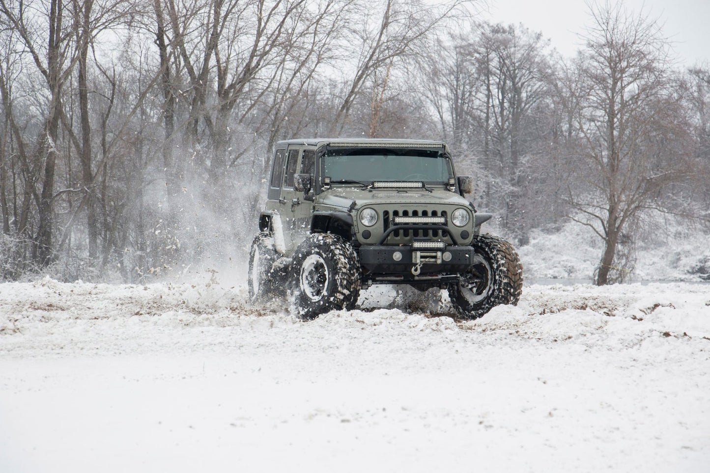 4 Inch Lift Kit X-Series M1 Jeep Wrangler Unlimited 2WD/4WD (2007-2018) Rough Country