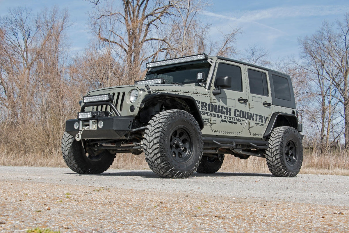 4 Inch Lift Kit X-Series M1R Jeep Wrangler Unlimited 2WD/4WD (07-18) Rough Country