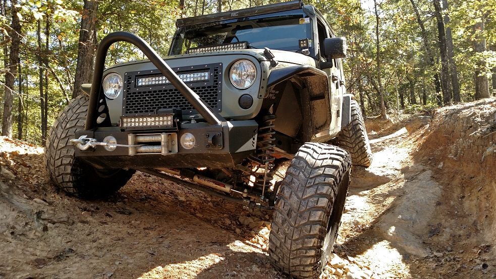 4 Inch Lift Kit X-Series M1R Jeep Wrangler Unlimited 2WD/4WD (07-18) Rough Country