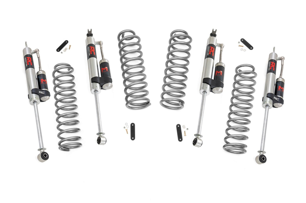 2.5 Inch Lift Kit Coils M1R Jeep Wrangler JK 4WD (2007-2018) Rough Country