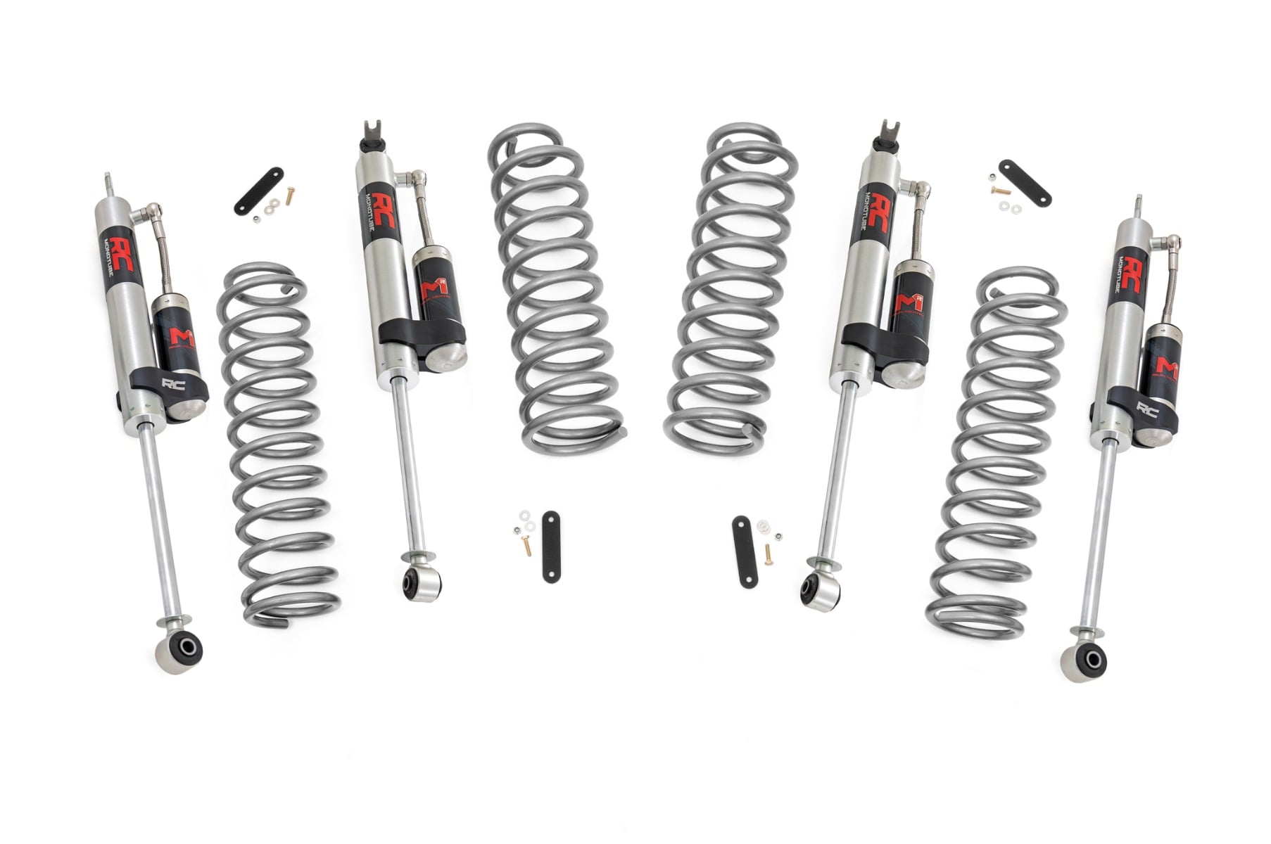 2.5 Inch Lift Kit Coils M1R Jeep Wrangler JK 4WD (2007-2018) Rough Country