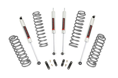 2.5 Inch Lift Kit Coils M1 Jeep Wrangler Unlimited 2WD/4WD (2007-2018) Rough Country