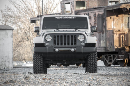 2.5 Inch Lift Kit Coils M1 Jeep Wrangler Unlimited 2WD/4WD (2007-2018) Rough Country
