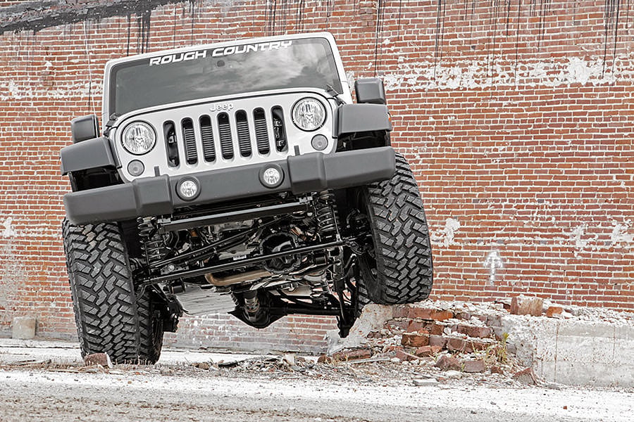 4 Inch Lift Kit M1R Jeep Wrangler Unlimited 2WD/4WD (2007-2018) Rough Country