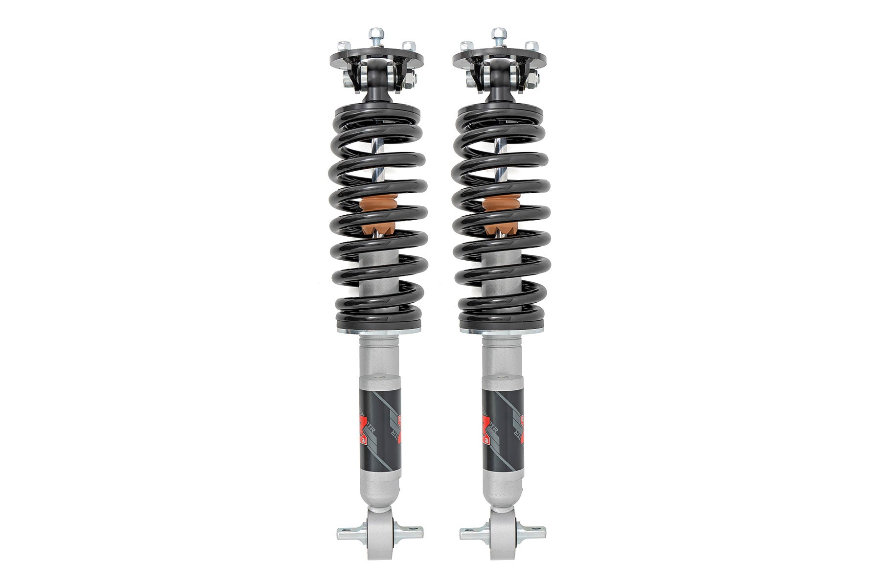M1R Reservoir Loaded Struts Adjustable Height Front 2 Inch Ford Bronco (21-25) Rough Country