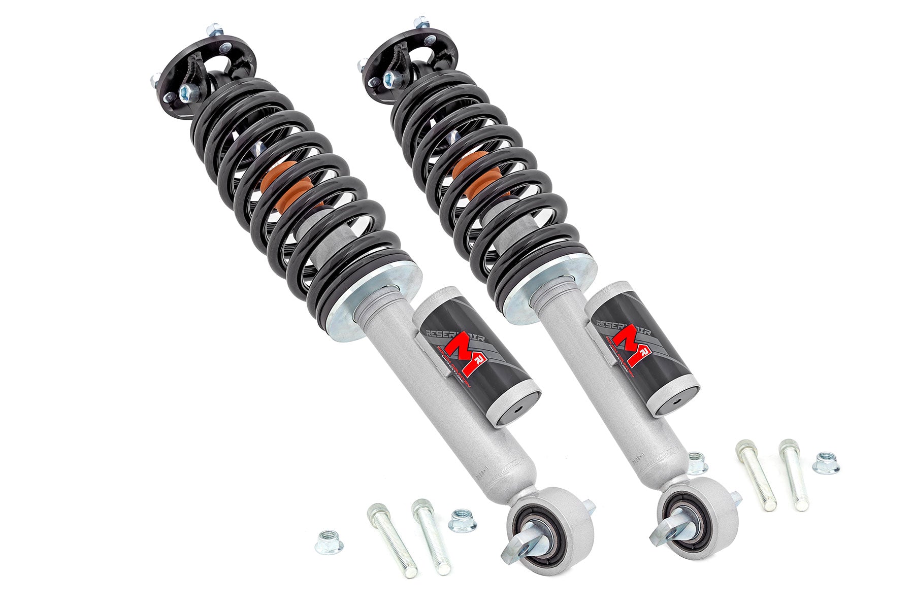 M1R Reservoir Loaded Struts Adjustable Height Front 3.5 Inch Ford Bronco (21-25) Rough Country