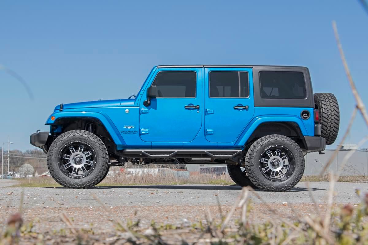 3.5 Inch Lift Kit M1 Jeep Wrangler Unlimited 2WD/4WD (2007-2018) Rough Country