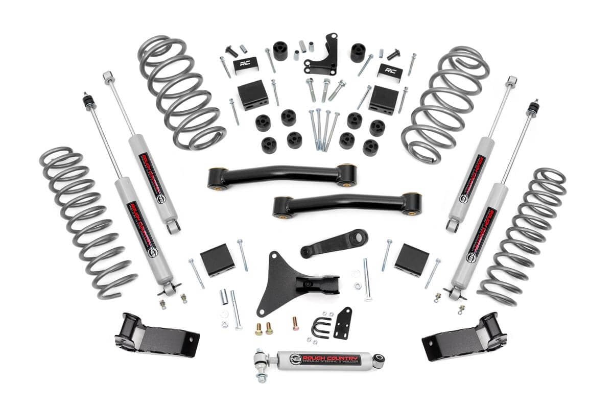 4 Inch Lift Kit Jeep Grand Cherokee WJ 2WD/4WD (1999-2004) Rough Country