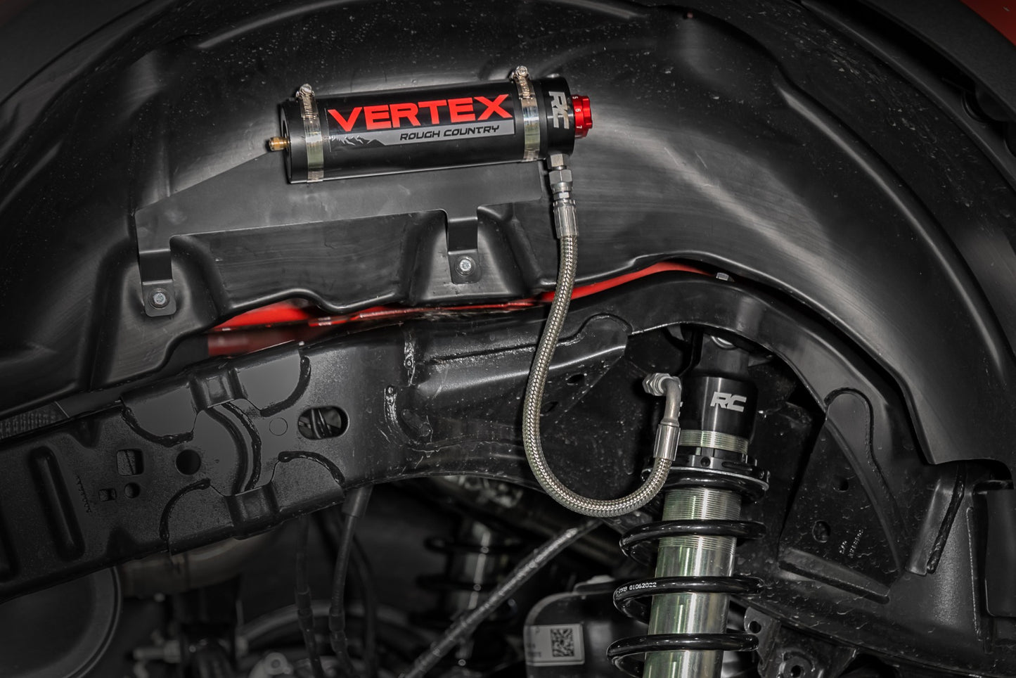 Vertex 2.5 Reservoir Coilovers Rear 3.5 Inch Ford Bronco 4WD (2021-2025) Rough Country