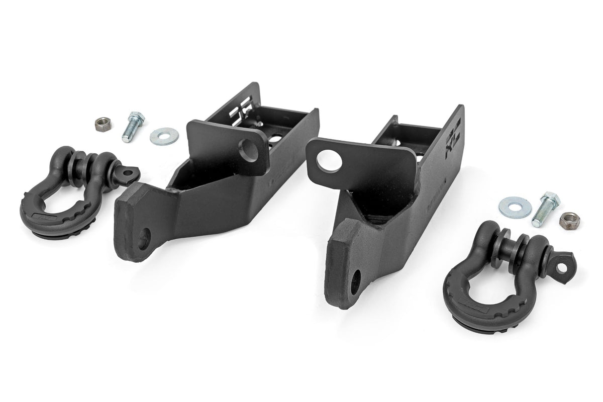 Front Shackle Kit D-Ring Combo Toyota Tacoma 2WD/4WD (2024-2026) Rough Country