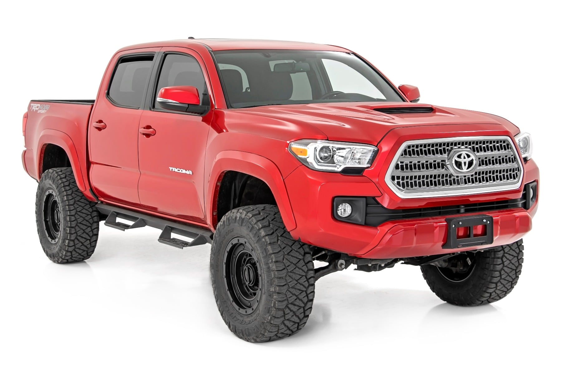 3.5 Inch Lift Kit Red UCA N3 Struts Toyota Tacoma 2WD/4WD (2005-2023) Rough Country