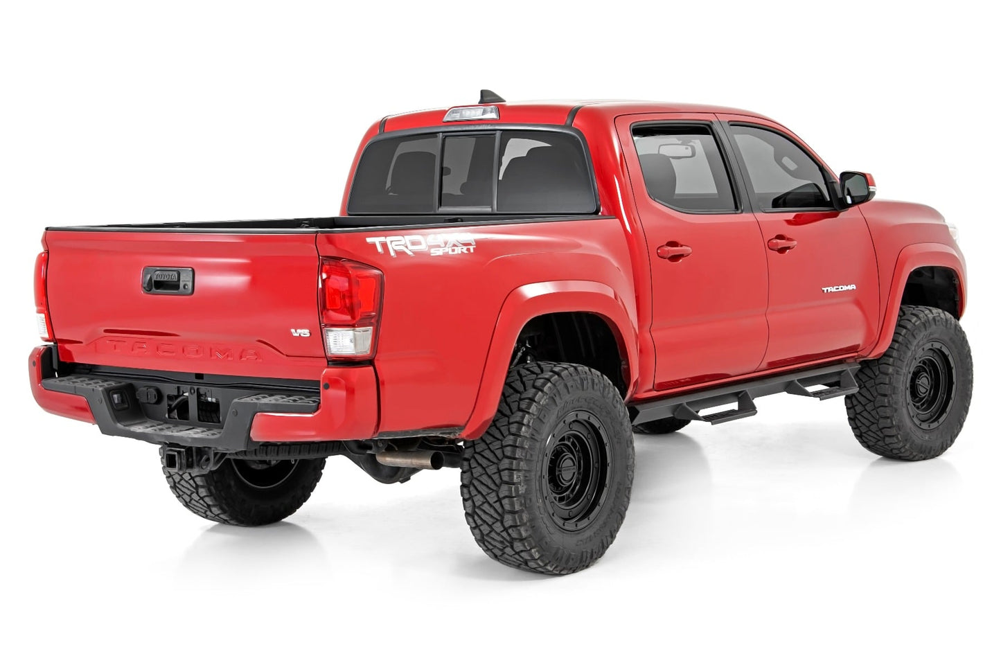 3.5 Inch Lift Kit Red UCA M1 Struts Toyota Tacoma 2WD/4WD (2005-2023) Rough Country