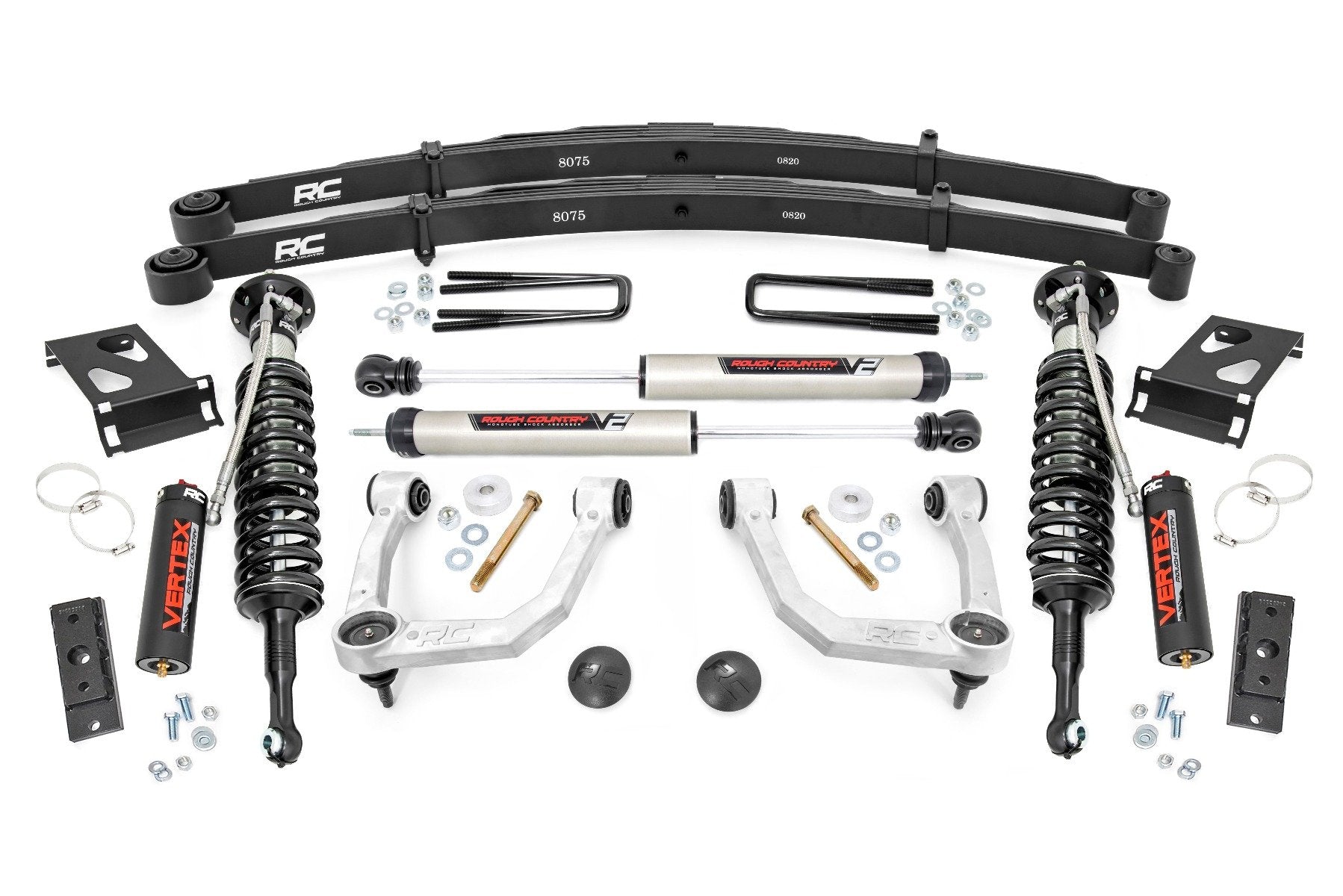 3.5 Inch Toyota Vertex and V2 Bolt-On Lift w/Rear Leaf Springs 05-21 Toyota Tacoma Rough Country