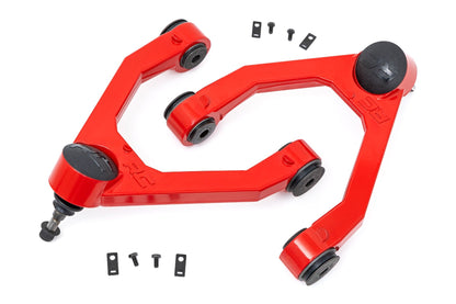 Red Forged Upper Control Arms 2-3 Inch Lift Silverado/Sierra 1500 Truck & SUV (88-99) Rough Country