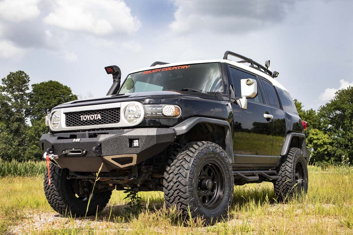 3 Inch Lift Kit Red Spacers Toyota 4Runner (03-09)/FJ Cruiser (07-14) Rough Country
