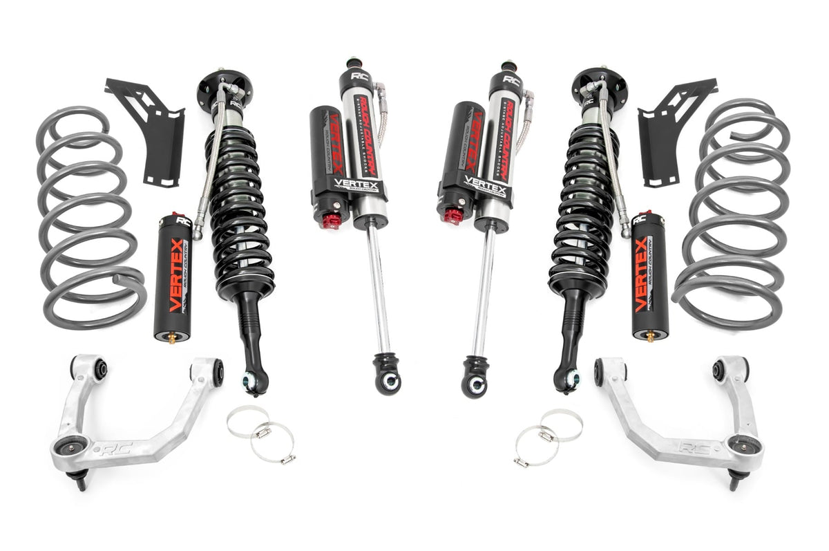 3 Inch Lift Kit Upper Control Arms RR Coils Vertex Toyota 4Runner (10-24) Rough Country