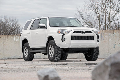 3 Inch Lift Kit Upper Control Arms RR Coils Vertex/V2 Struts Red Toyota 4Runner (10-24) Rough Country