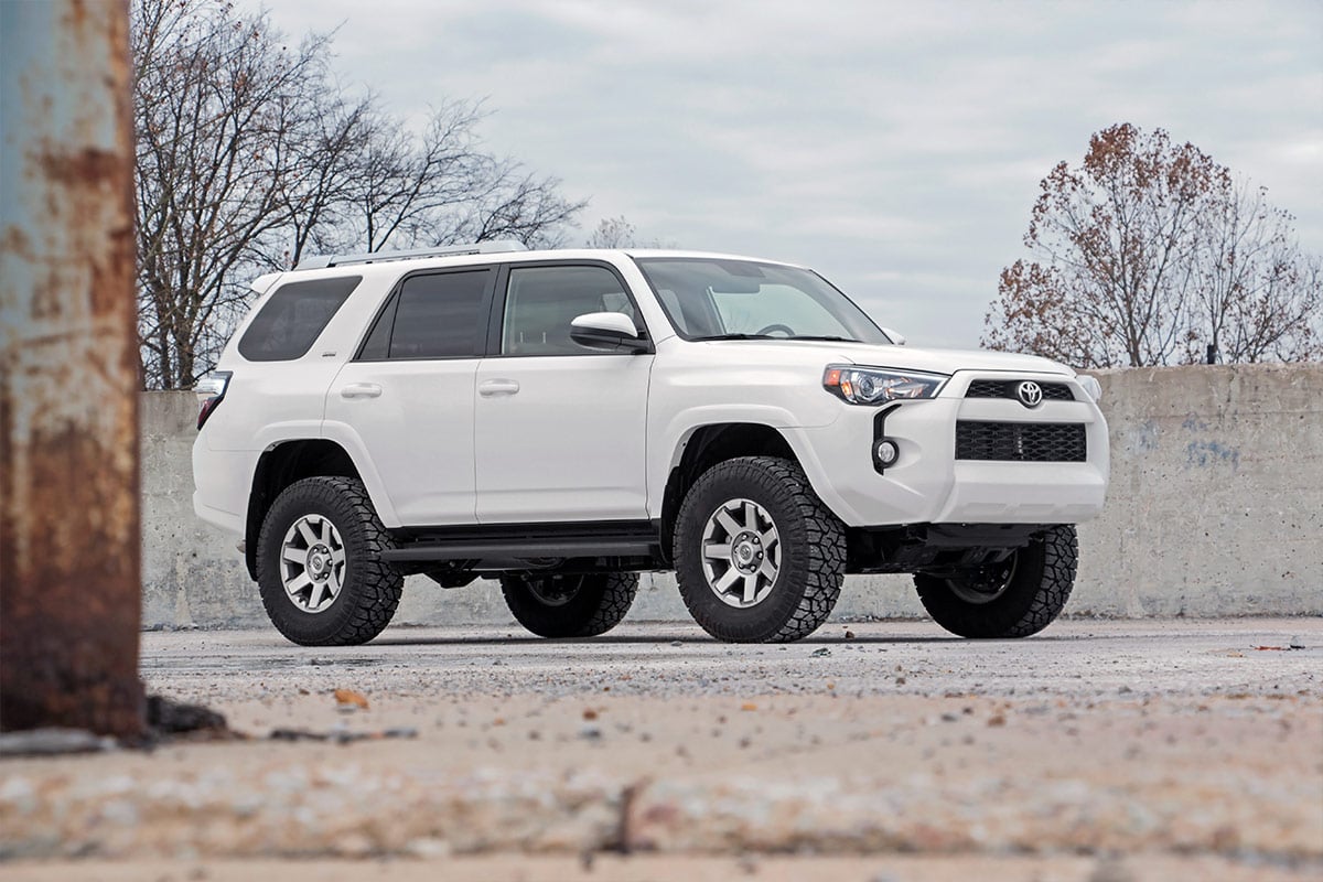 2 Inch Lift Kit RR Coils M1 Struts Toyota 4Runner 4WD (2010-2024) Rough Country