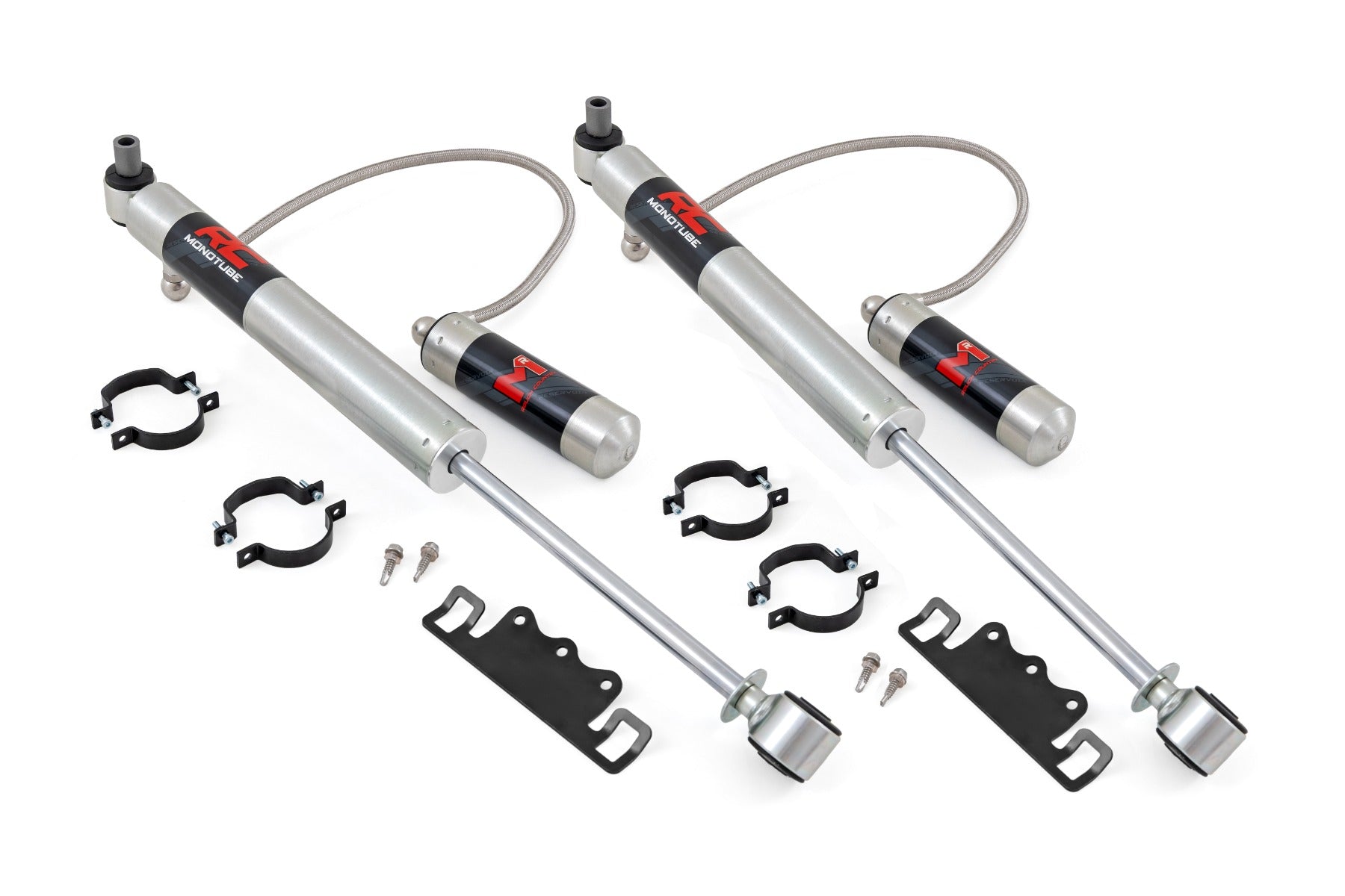 M1R Monotube Front Shocks 4.5-6 Inch Jeep Gladiator JT 4WD (2020-2025) Rough Country