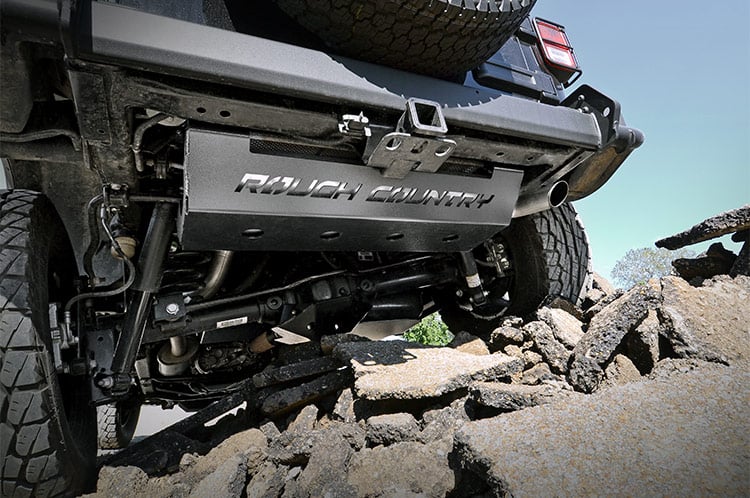 Muffler Skid Plate Jeep Wrangler JK/Wrangler Unlimited (2007-2018) Rough Country