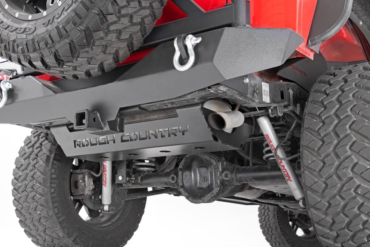 Muffler Skid Plate Jeep Wrangler JK/Wrangler Unlimited (2007-2018) Rough Country