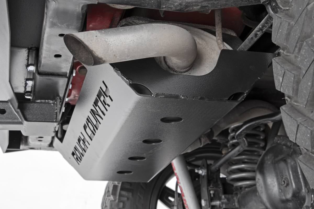 Muffler Skid Plate Jeep Wrangler JK/Wrangler Unlimited (2007-2018) Rough Country