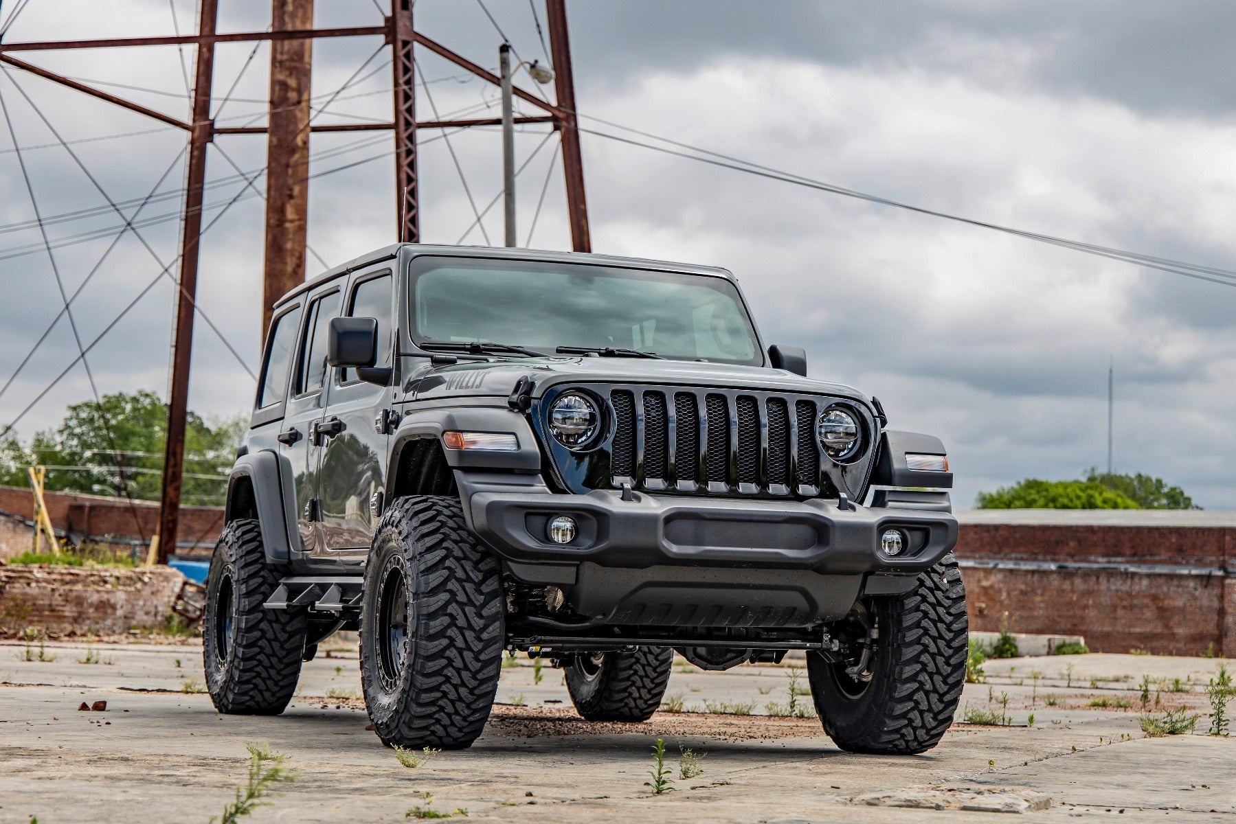 3.5 Inch Jeep Suspension Lift Kit Control Arm Drop (18-20 Wrangler JL Diesel) Rough Country