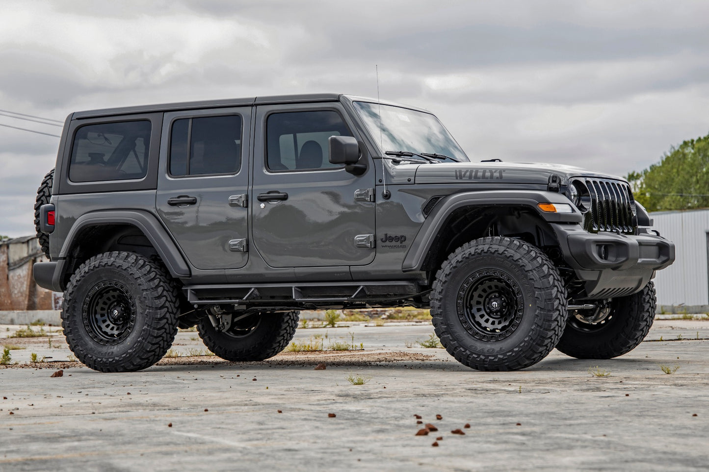 3.5 Inch Jeep Suspension Lift Kit Control Arm Drop (18-20 Wrangler JL Diesel) Rough Country