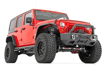 4.0 Inch Jeep Long Arm Suspension Lift Kit w/ Vertex Adjustable Reservoir Shocks 12-18 Wrangler JK 4-door Rough Country