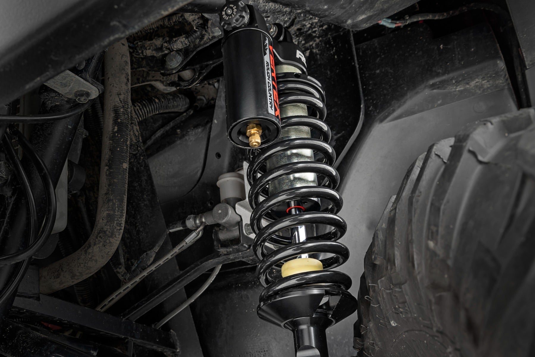 Vertex Front Coil Over Shock Pair Adjustable Polaris Ranger 1000/Ranger XP 900/1000 Rough Country
