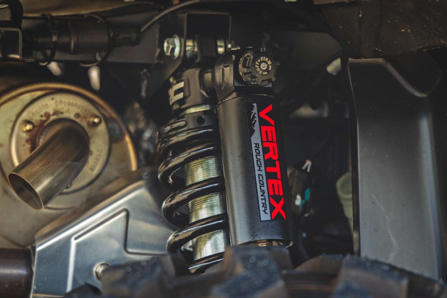 Vertex Rear Coil Over Shock Pair Adjustable CFMOTO UFORCE 1000/1000XL Rough Country