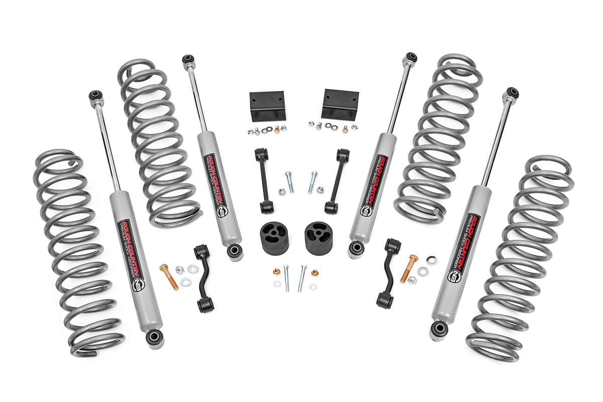 2.5 Inch Lift Kit Coils Jeep Wrangler Unlimited Non-Rubicon 4WD (2024-2026) Rough Country