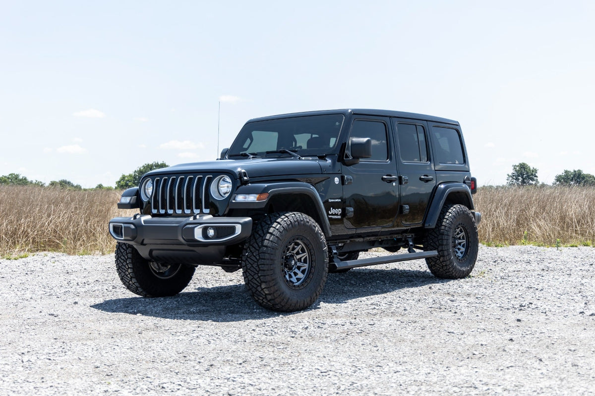 2.5 Inch Lift Kit Coils V2 Jeep Wrangler Unlimited Non-Rubicon 4WD (2024-2026) Rough Country