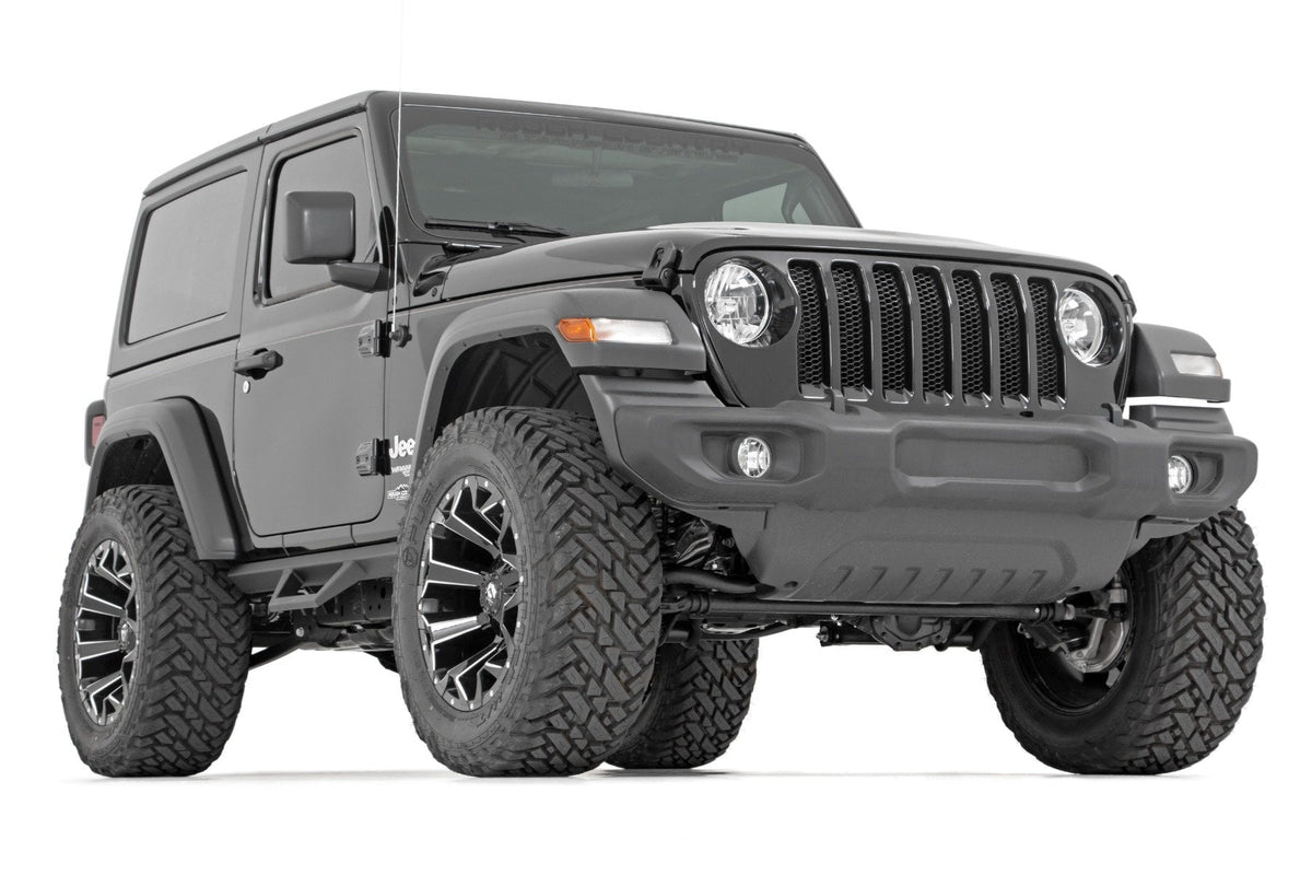 2.5 Inch Lift Kit Spacers Jeep Wrangler JL (24-26)/Wrangler Unlimited (24-26) Rough Country