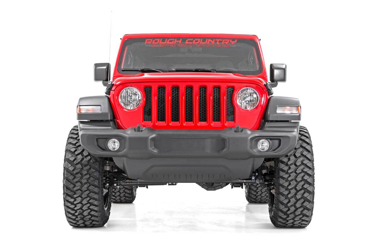 2.5 Inch Lift Kit Spacers Jeep Wrangler JL (24-26)/Wrangler Unlimited (24-26) Rough Country