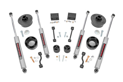 2.5 Inch Lift Kit Spacers N3 Jeep Wrangler JL (24-26)/Wrangler Unlimited (24-26) Rough Country