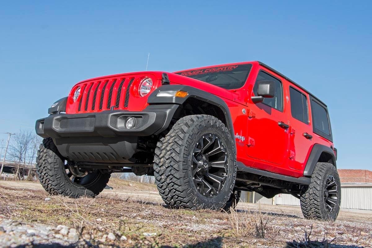 2.5 Inch Lift Kit Spacers N3 Jeep Wrangler JL (24-26)/Wrangler Unlimited (24-26) Rough Country